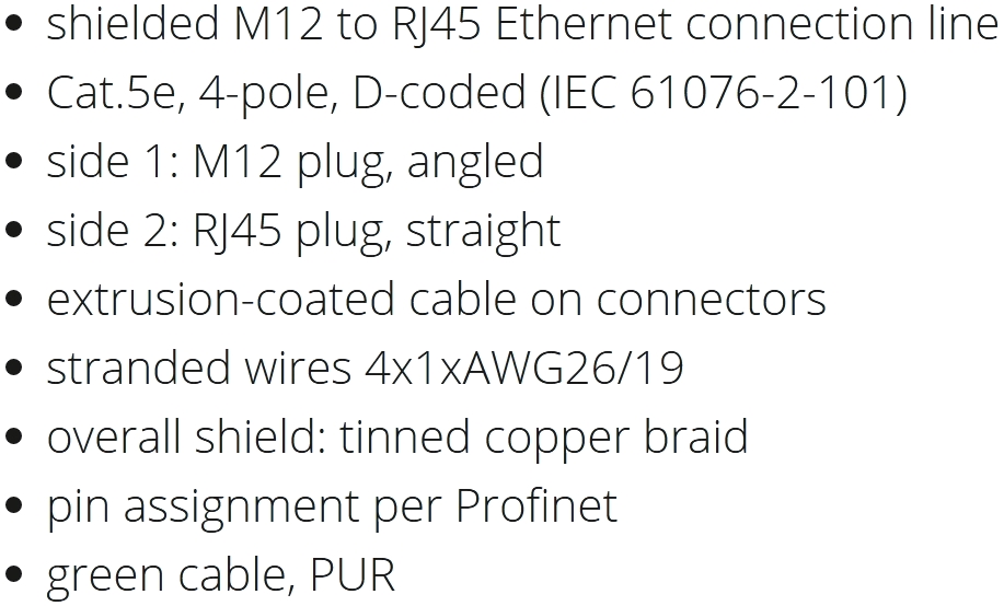 כבלים לסנסורים METZ CONNECTOR 142M4D95010 TEXT